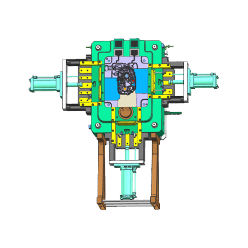 Moldura de carcasa trasera de transmisión de transmisión de aluminio